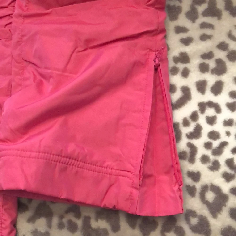 Old Navy Pink Frost Free Snow Pants Size Small 6 7 Fleece Lined